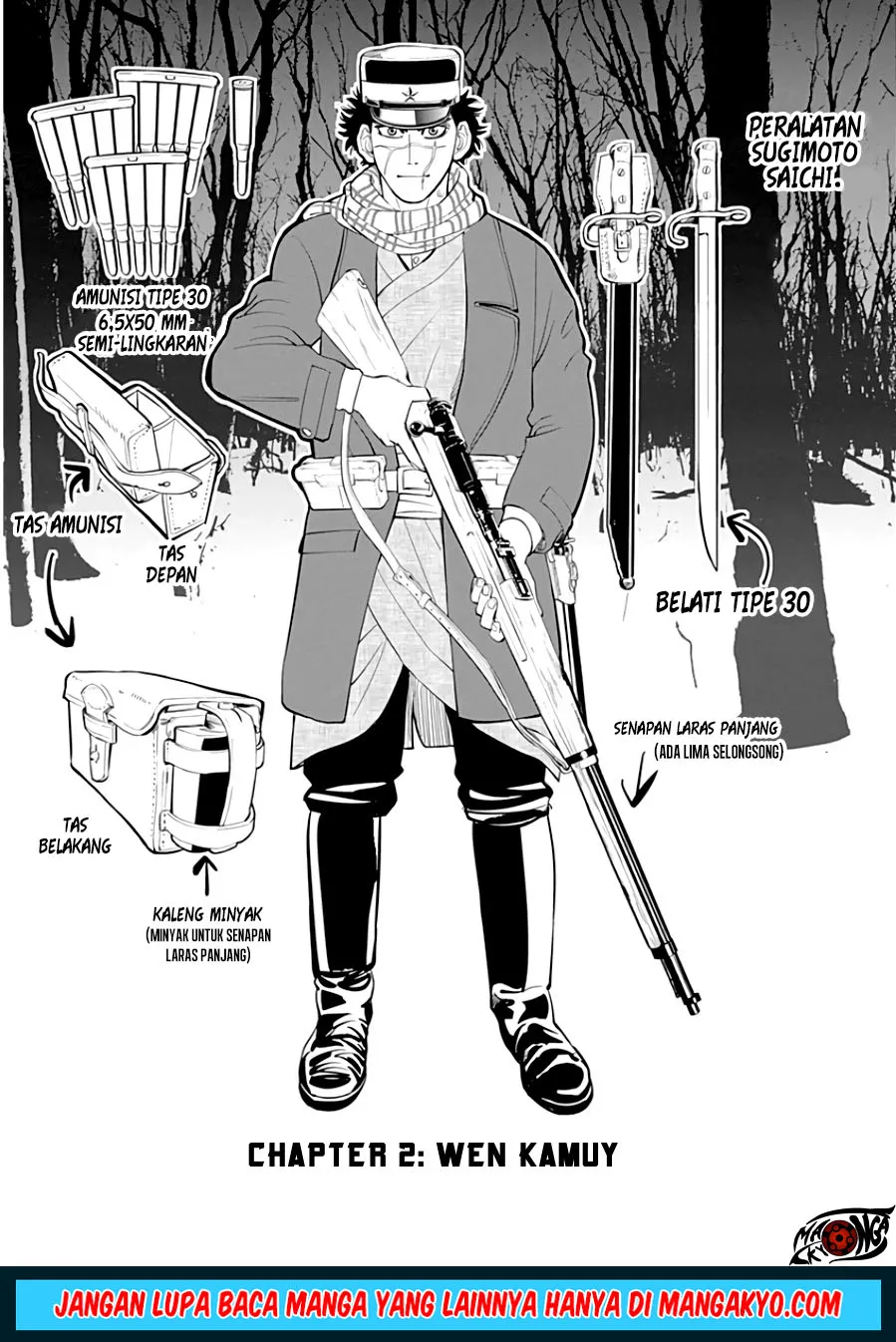 Golden Kamuy Chapter 02 Gambar 1